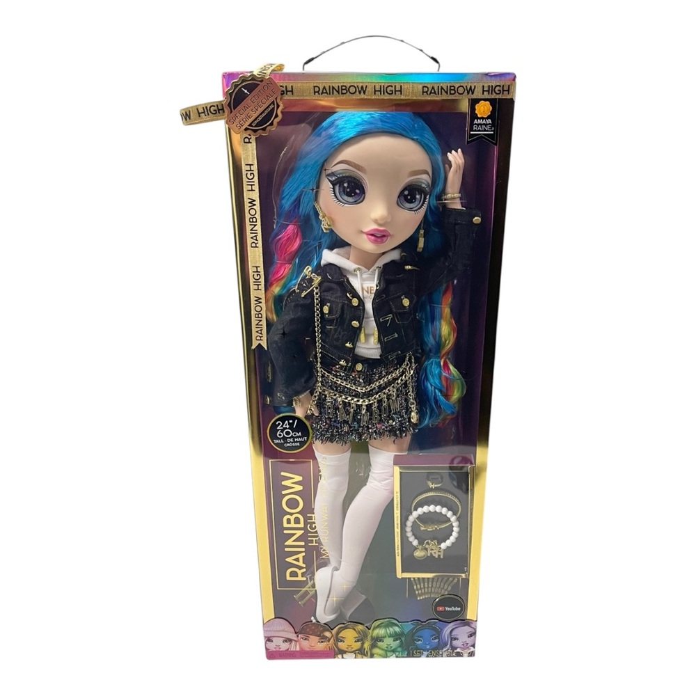Rainbow High Amaya Raine Large Doll Special Edition Fashion Doll
